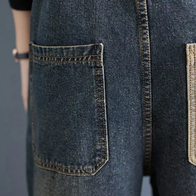 AGATA - Stylischer Denim-Jumpsuit für Frauen