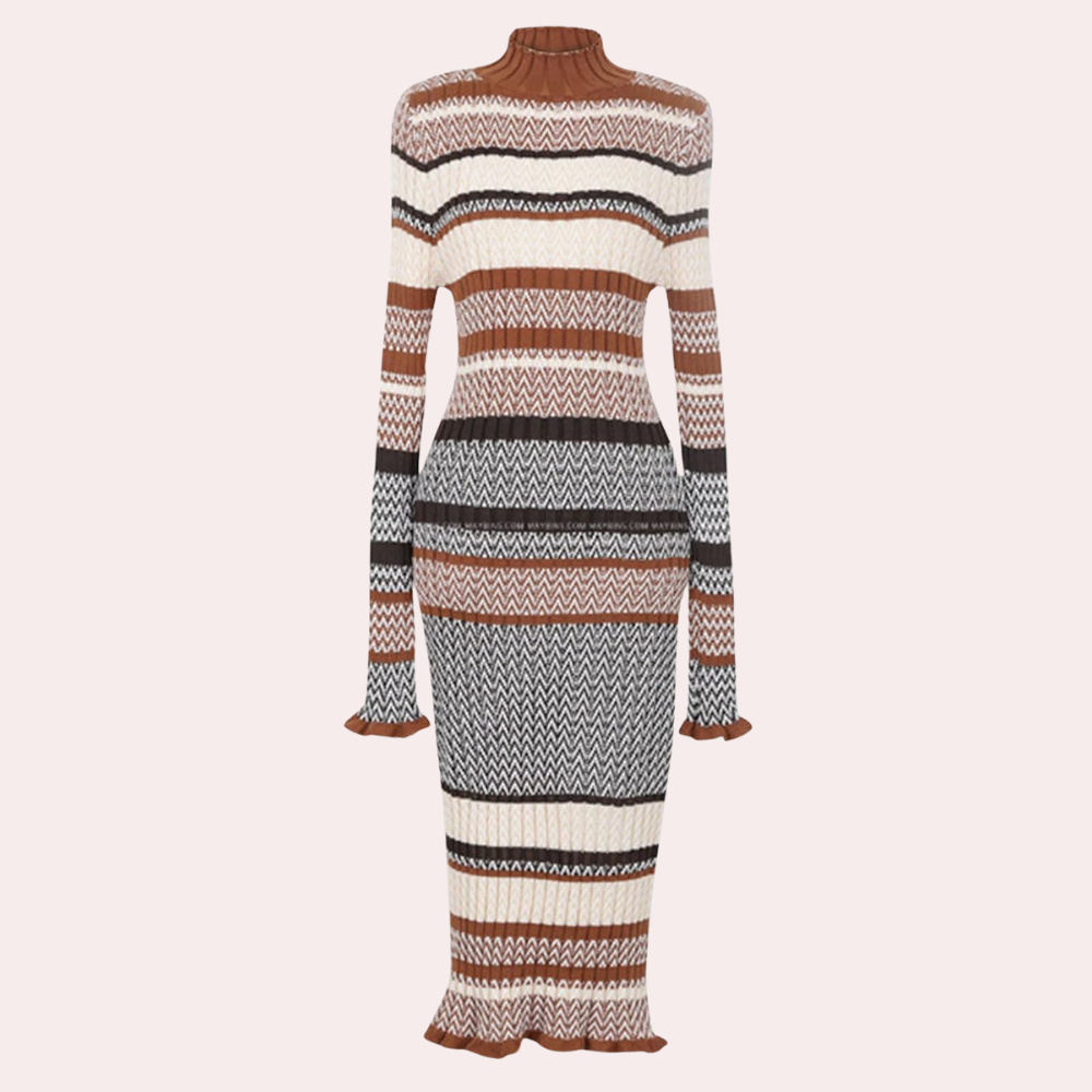 ARIA - Stylisches Freizeitkleid aus Strick für Frauen