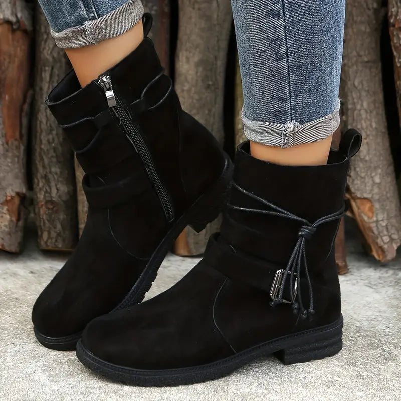 Spna - Stiefelette Mit Reißverschluss