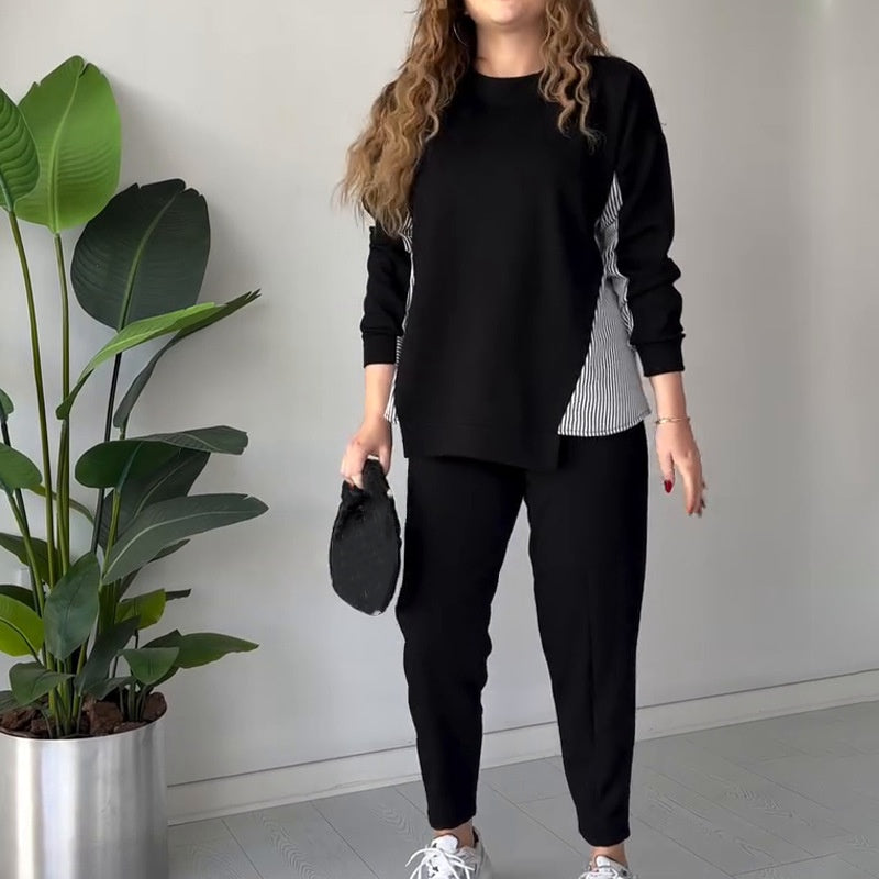 Bente -  Farbblock Lounge 2-Teiliges Setz