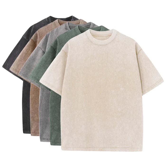 5-Packs - 230GSM Loose Fit T-Shirts