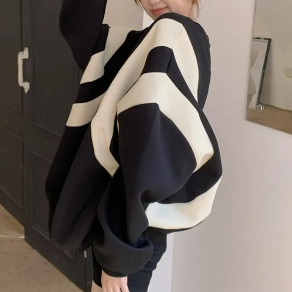 ELIANY - Stylisches, lockeres Sweatshirt für Damen