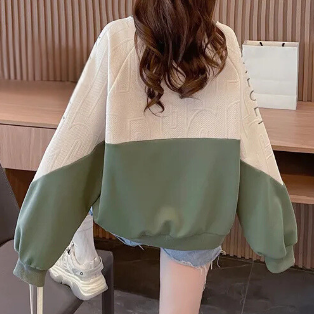 GISELA - Stylisches Damen-Sweatshirt für einen feinen Touch