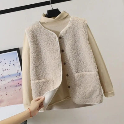 Elegante Damenstrickjacke aus Wolle - Corene Collection