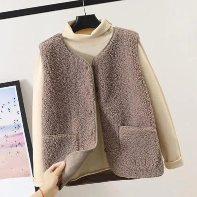 Elegante Damenstrickjacke aus Wolle - Corene Collection