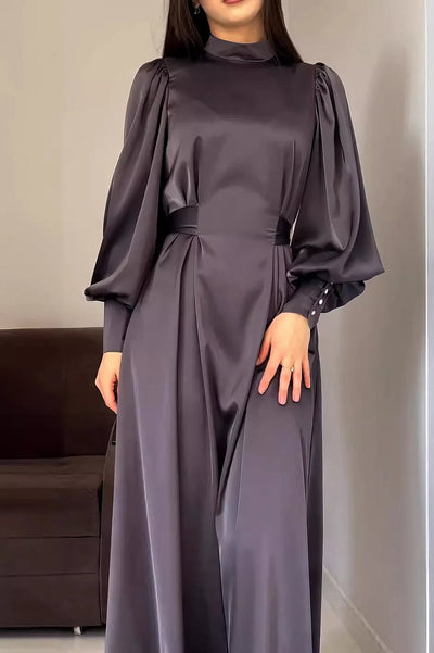 Neryn – Vintage Langen Ärmeln Kleid