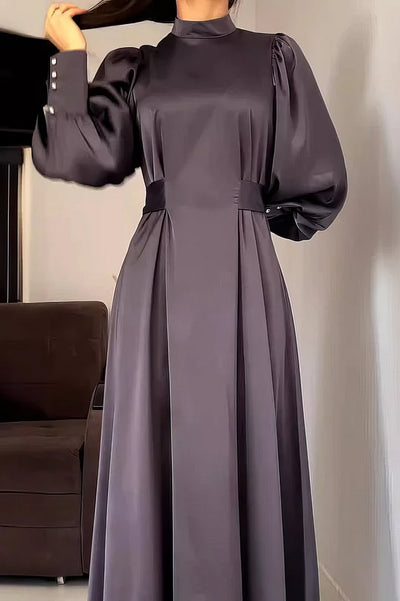 Neryn – Vintage Langen Ärmeln Kleid